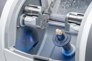 Dentist designing a same-day CAD/CAM crown for a patient in Redondo Beach.